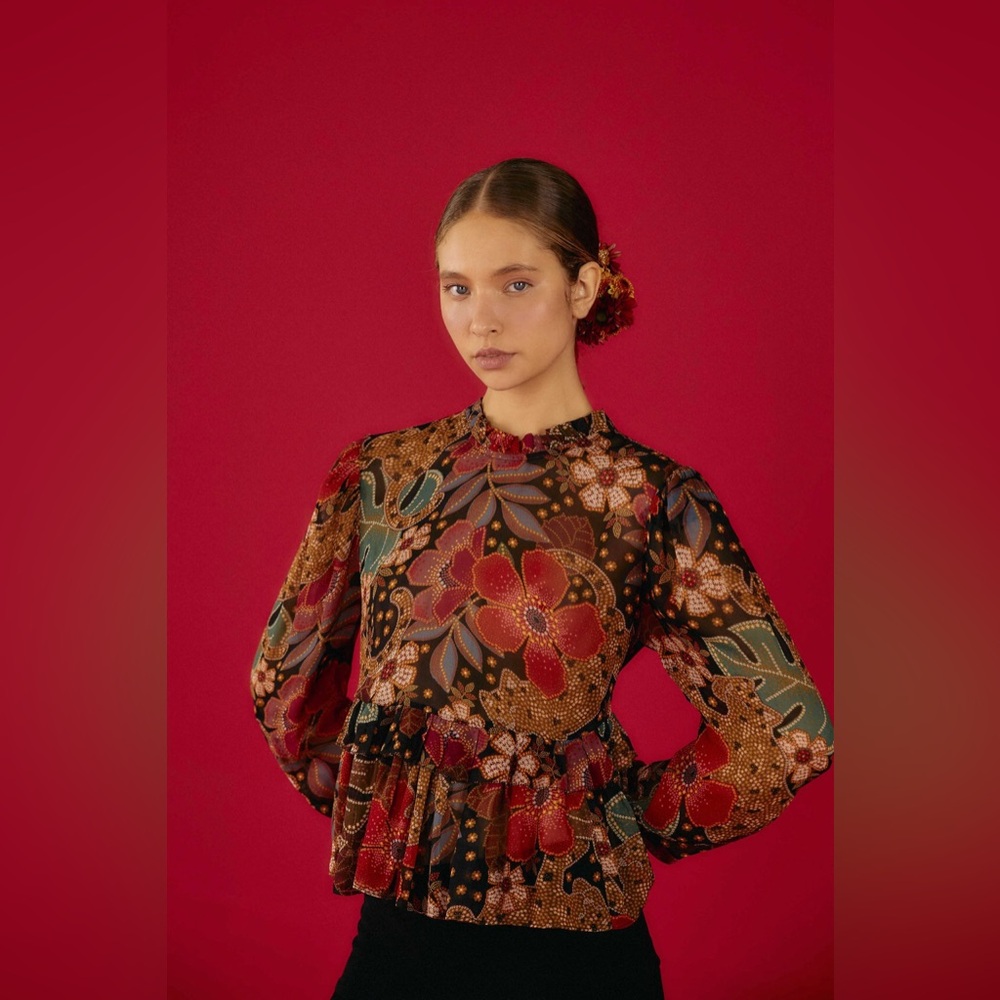 Farm rio floral top